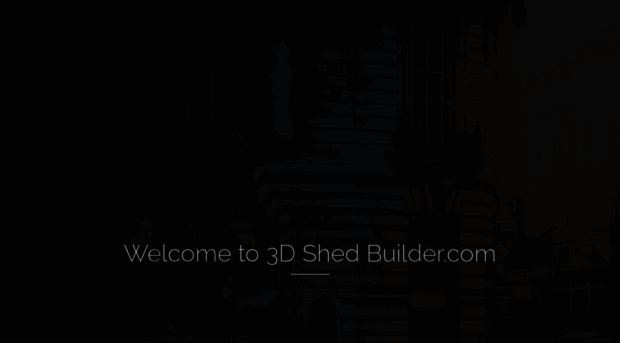 3dshedbuilder.com