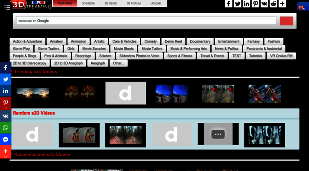 3dstreaming.org