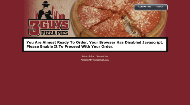 3guyspizzapies.hungerrush.com