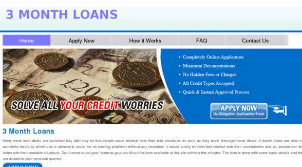 3monthloans4u.co.uk