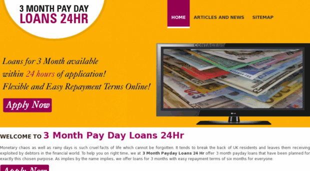 3monthpaydayloans24hr.co.uk