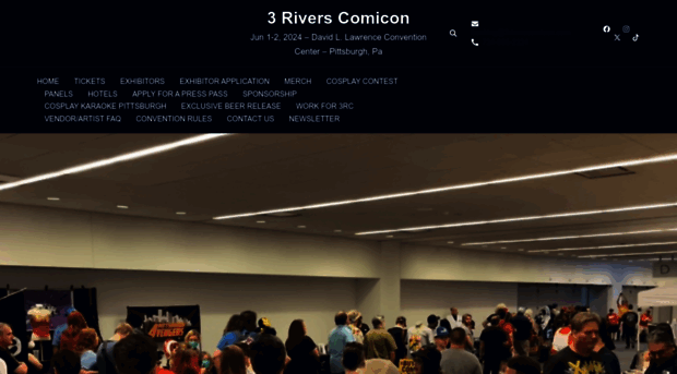 3riverscomicon.com