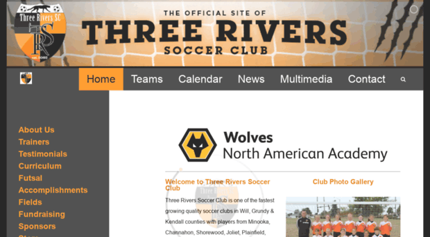 3riverssoccerclub.com