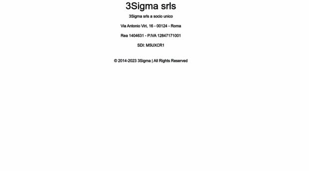 3sigma.it