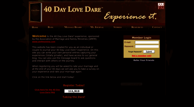 40daylovedare.com