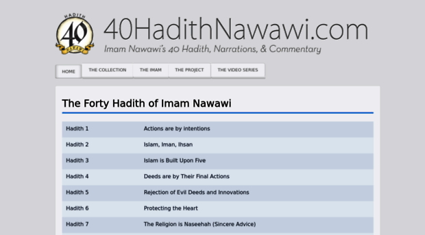 40hadithnawawi.com