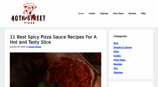 40thstreetpizza.com