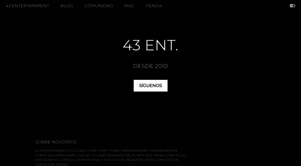 43entertainment.es