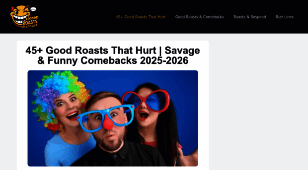 45goodroaststhathurt.com