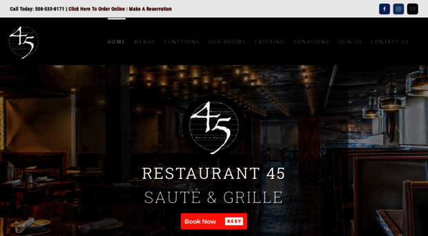 45restaurant.com