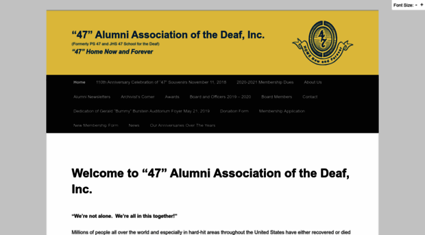 47alumniofthedeaf.com