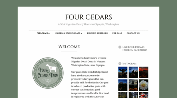 4cedarsfarm.com