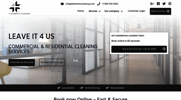 4elementscleaning.com