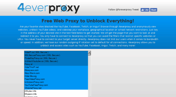 4everproxy.us