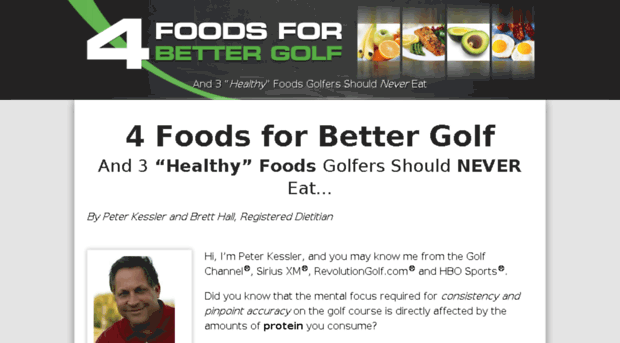 4foodsforbettergolf.com