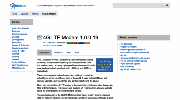 4g-lte-modem.updatestar.com