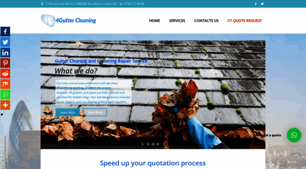 4guttercleaning.co.uk