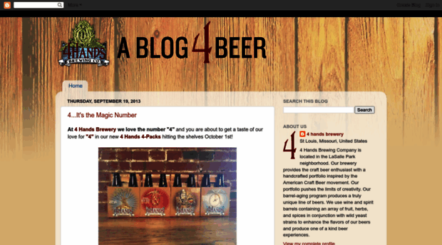 4handsbrewery.blogspot.com