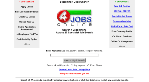 4jobsonline.com