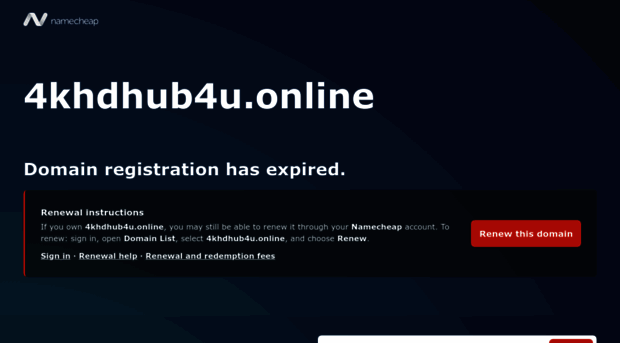 4khdhub4u.online