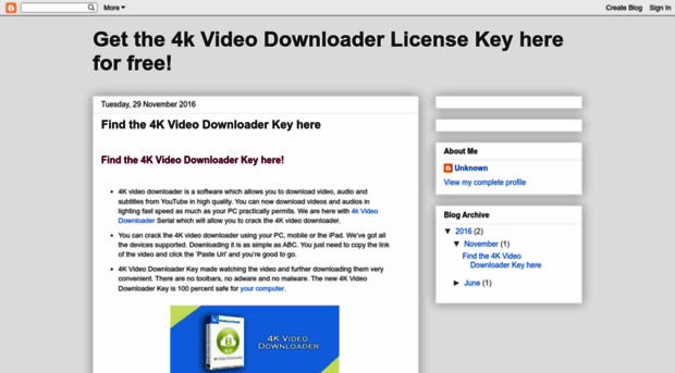 4kvideodownloaderlicensekey.blogspot.in