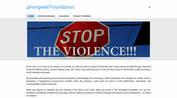 4livingwellfoundation.org