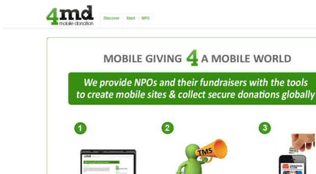 4mobiledonations.com