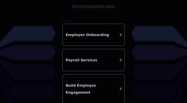 4myhrmarriott.com