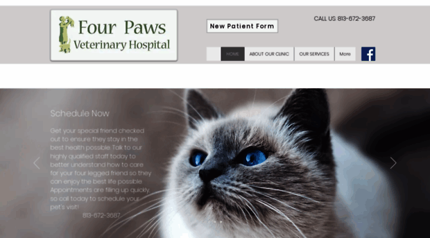 4pawsvethospital.com