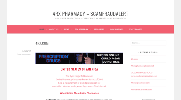 4rxpharmacydotcom.wordpress.com