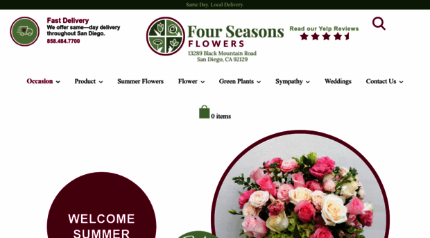 4seasonsflowers.com