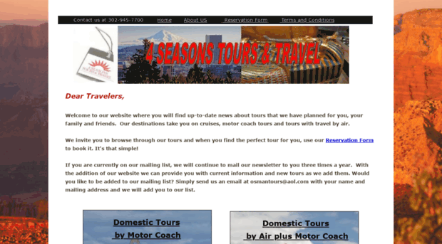 4seasonstoursandtravel.com