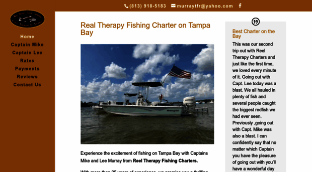 4tampabayfishingcharters.com