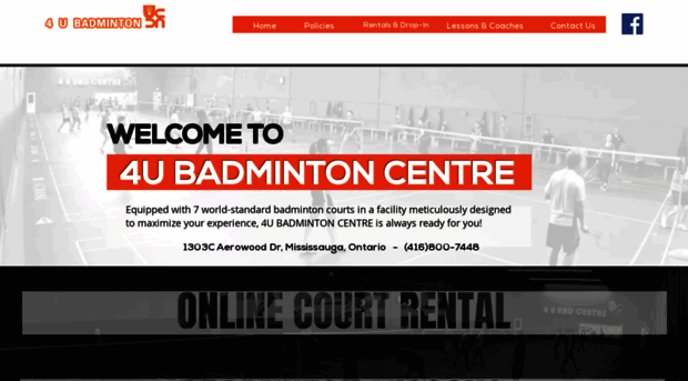 4ubadminton.com