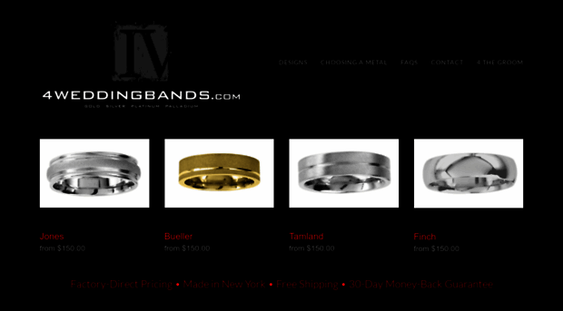 4weddingbands.com