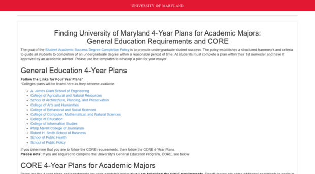 4yearplans.umd.edu