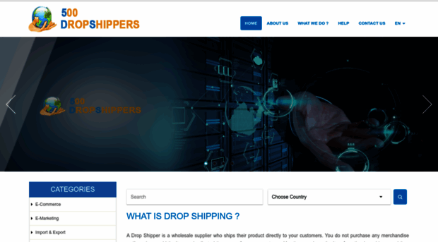 500dropshippers.com