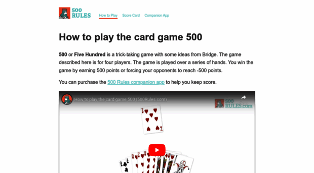 500rules.com