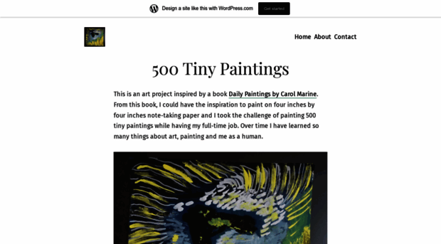 500tinypaintingsseries.art.blog