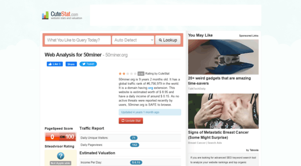 50miner.org.cutestat.com