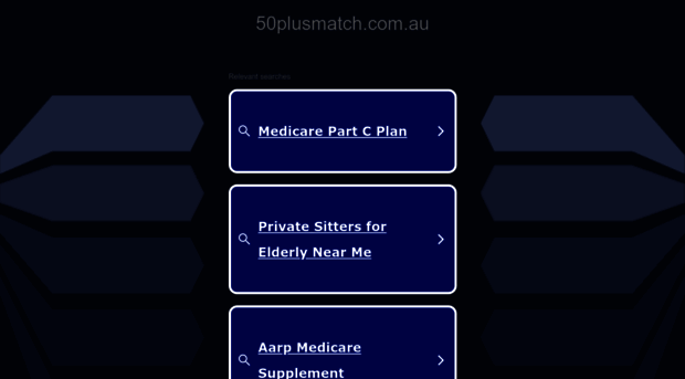 50plusmatch.com.au