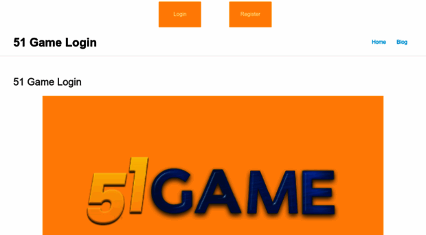 51gamelogin.in