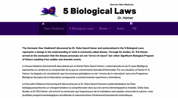 5biologicallaws.com