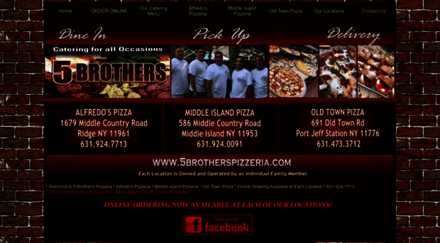 5brotherspizzeria.com