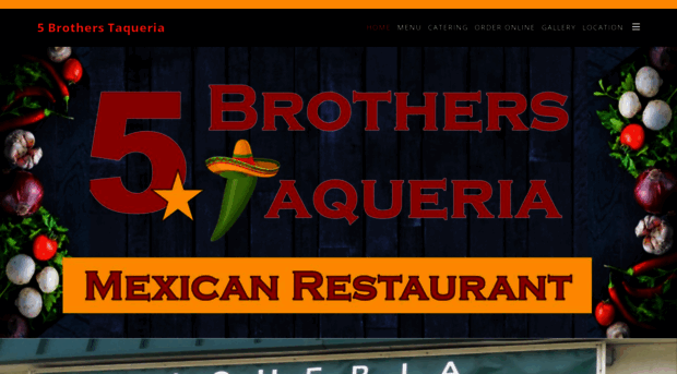 5brotherstaqueria.com