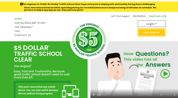 5dollartrafficschoolclear.com