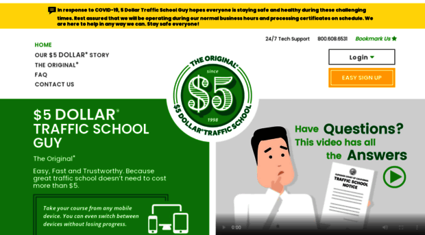 5dollartrafficschoolguy.com