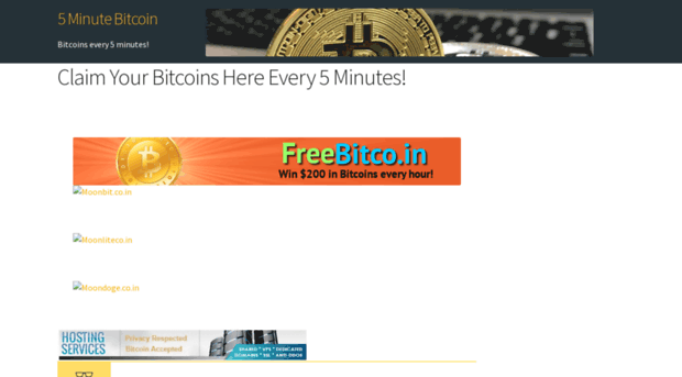 5minutebitcoin.com