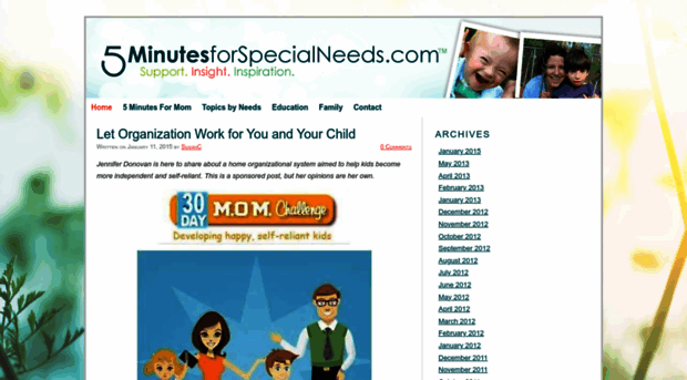 5minutesforspecialneeds.com