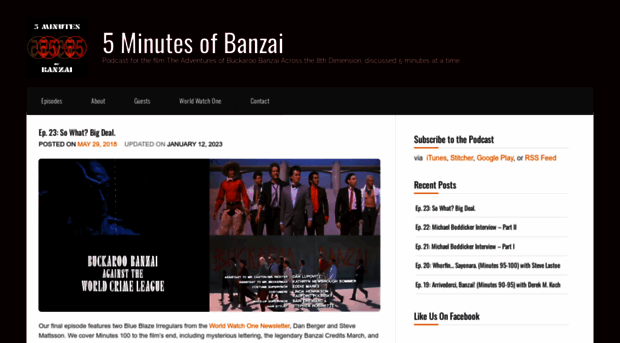 5minutesofbanzai.com